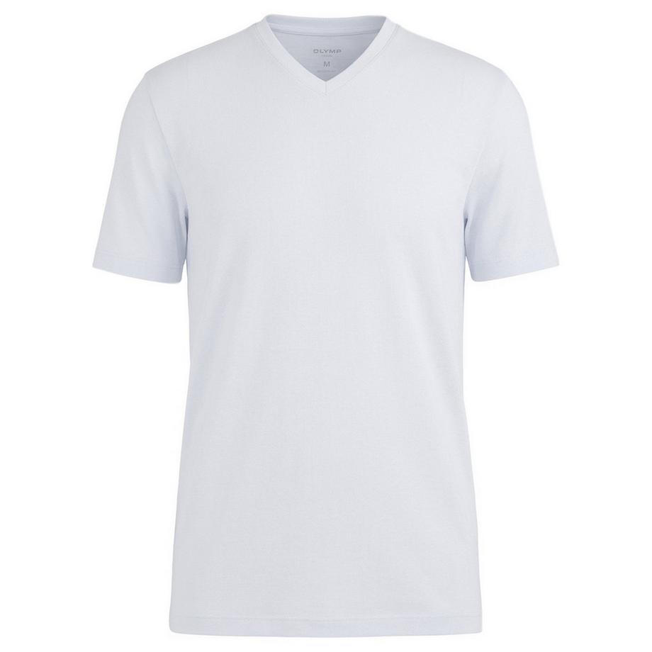 OLYMP 4er Pack Bequem sitzendes V-Neck T-Shirt  