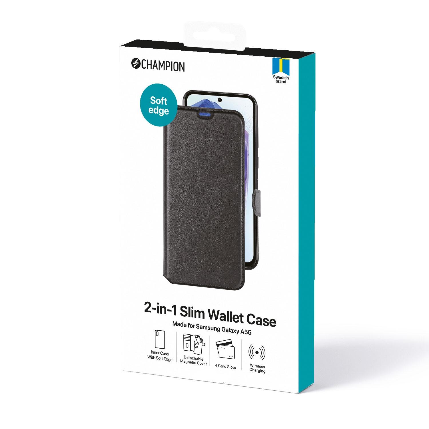 Champion  Portefeuille fin 2 en 1 A55 