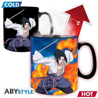 Abystyle  Mug - Thermo-réactif - Naruto - Naruto & Sasuke 