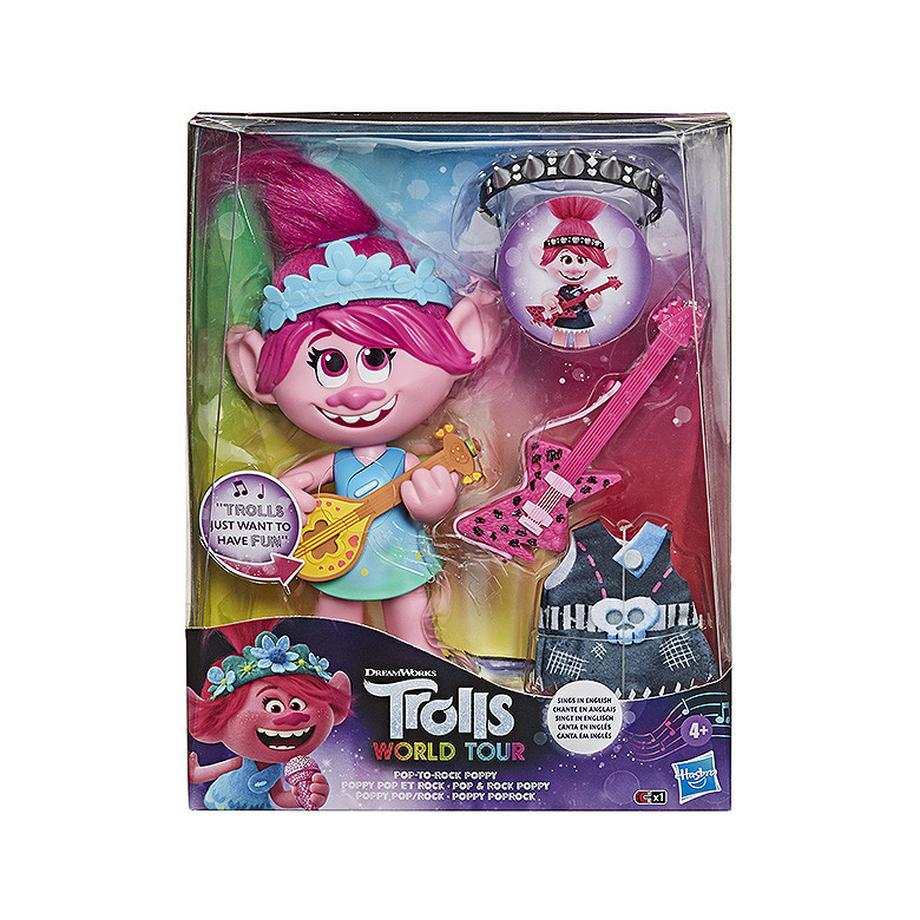 Hasbro  Trolls Pop & Rock Poppy 