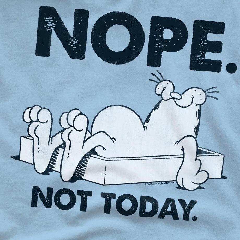 Garfield Maglietta Nope  