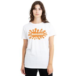 Nickelodeon Logo T-Shirt Maniche Corte  