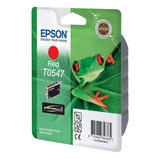 EPSON  EPSON Tintenpatrone red T054740 Stylus Photo R800 400 Seiten 