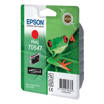 EPSON Tintenpatrone red T054740 Stylus Photo R800 400 Seiten