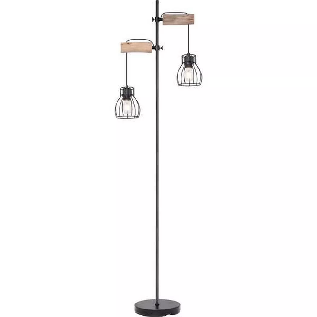 mutoni – Stehleuchte Mina Metall 2xE27, One Size, Multicolor