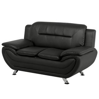 Beliani 2 Sitzer Sofa aus Kunstleder Modern LEIRA  