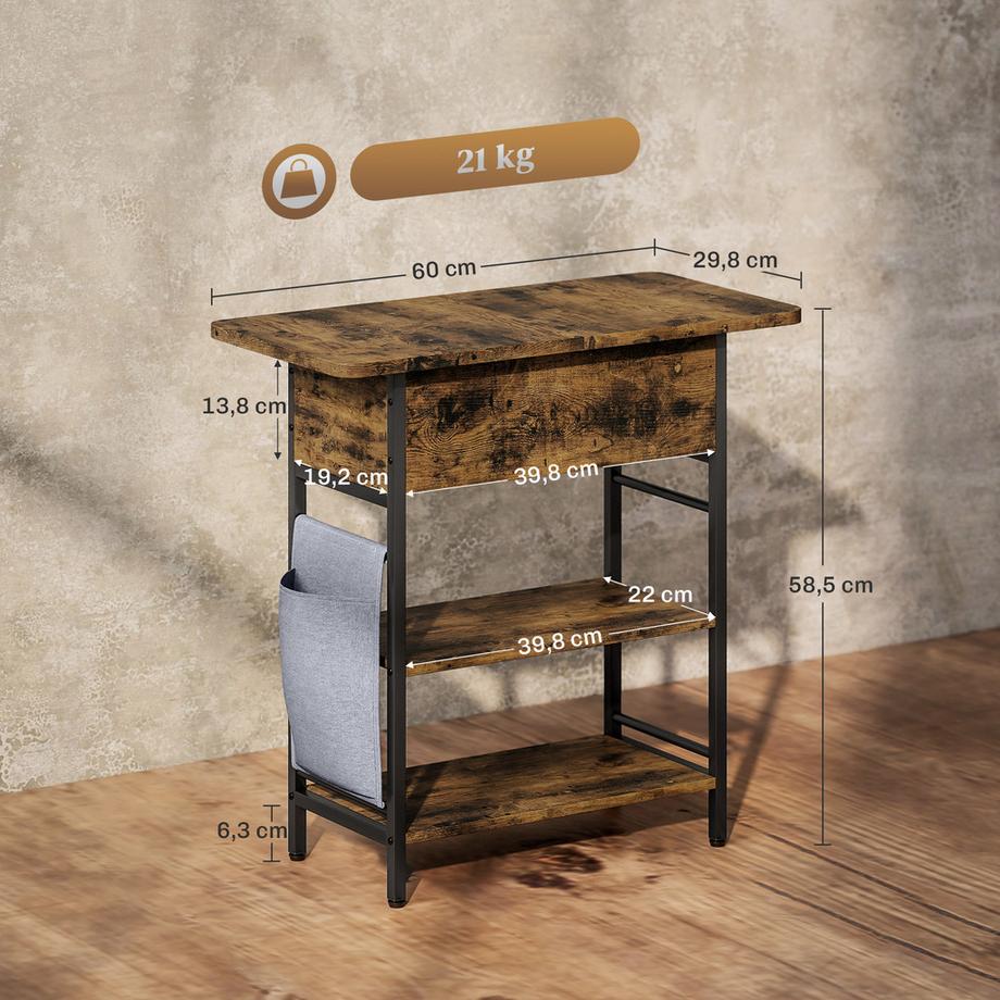 HOMCOM table d'appoint  