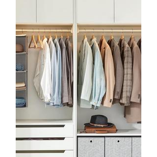 Songmics Eleganti grucce in legno massello: resistenti, antiscivolo, girevoli a 360°  