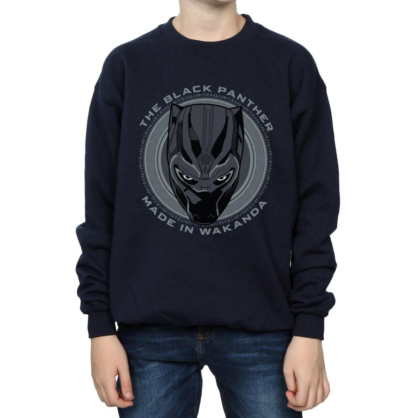 MARVEL  Black Panther Made in Wakanda Sweatshirt 