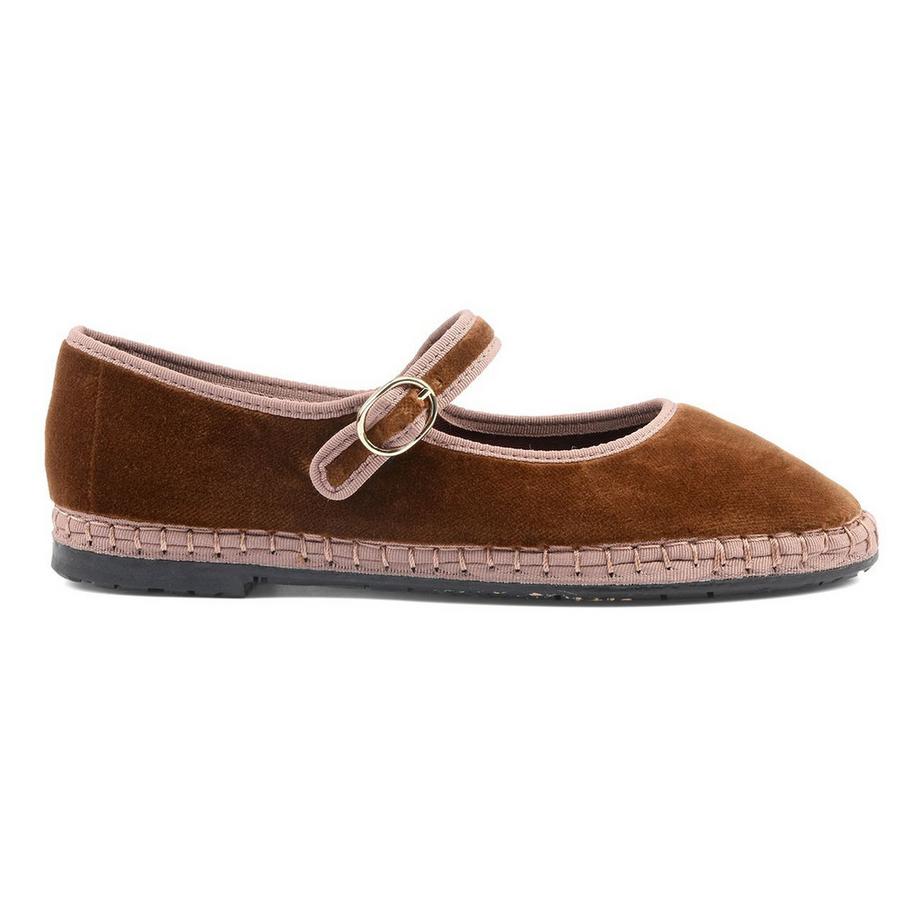 Flabelus Mary Jane Ballerinas mit Schnalle  