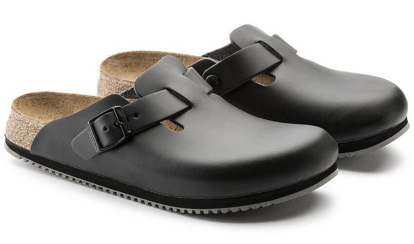 BIRKENSTOCK  Boston BS - Leder sandale 