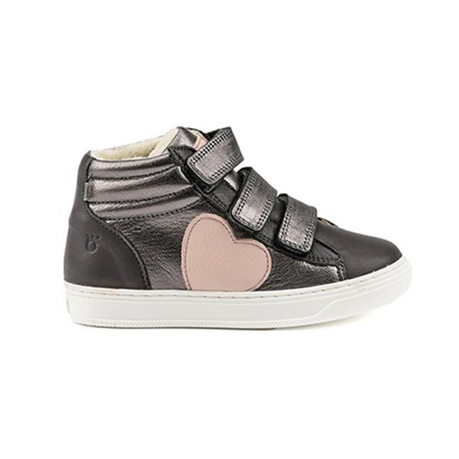 Benjie Cologny-22 Baskets montantes avec détail coeur  