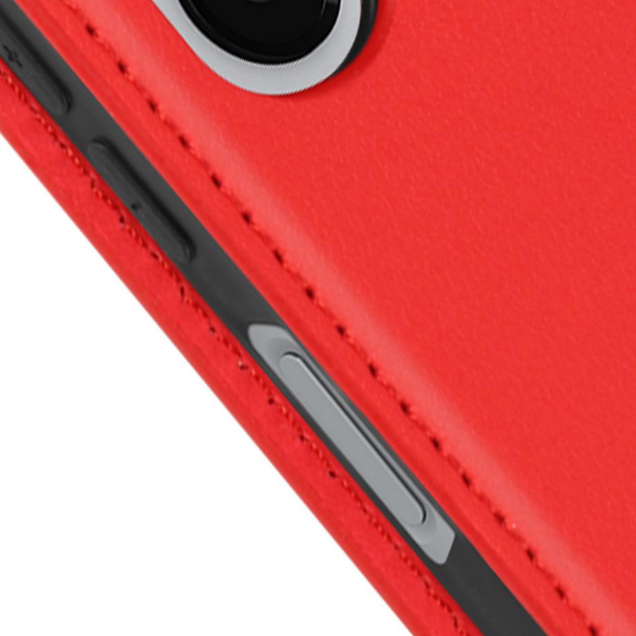 Avizar  Custodia portacarte Samsung A05s rossa 