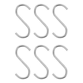 Pricenet Crochet en S Ø4mm 6cm 6 pièces sous blister  