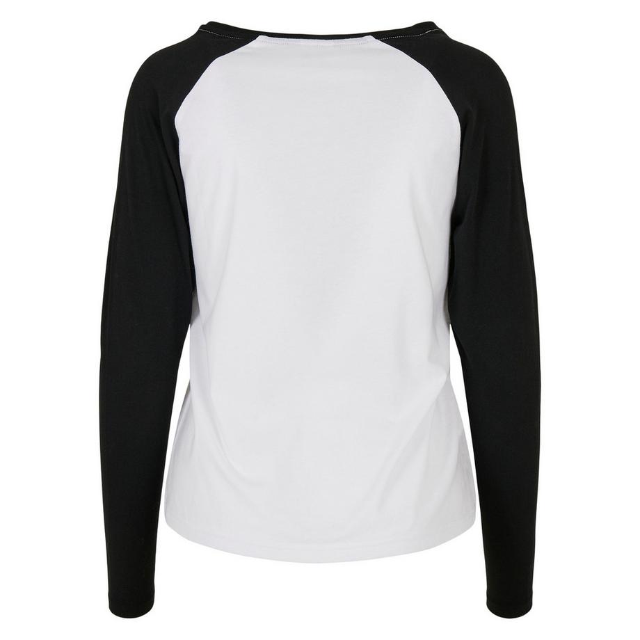 URBAN CLASSICS Contrast Raglan Langarm T-Shirt  