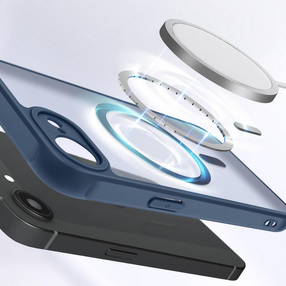 Avizar  MagSafe Hülle iPhone 16e Frost Blau 