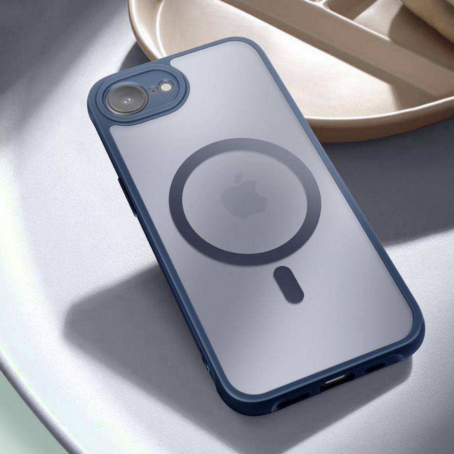Avizar  MagSafe Hülle iPhone 16e Frost Blau 