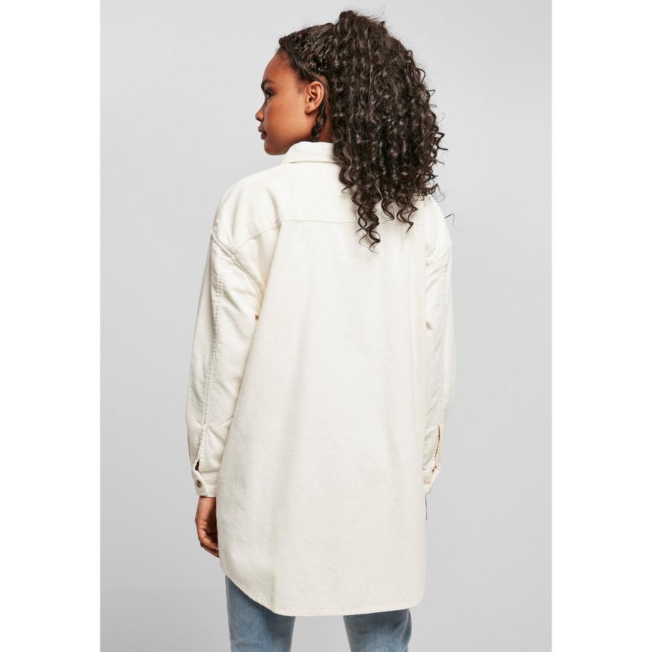 URBAN CLASSICS Camicia Lunga in Velluto a Coste  