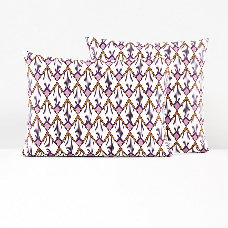 La Redoute Intérieurs Elisa Mauve Kissenbezug  