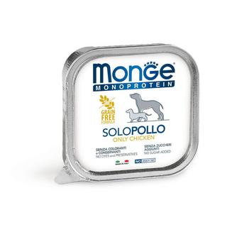 Monge  Monoprotéine pour chien au poulet - Multipack 