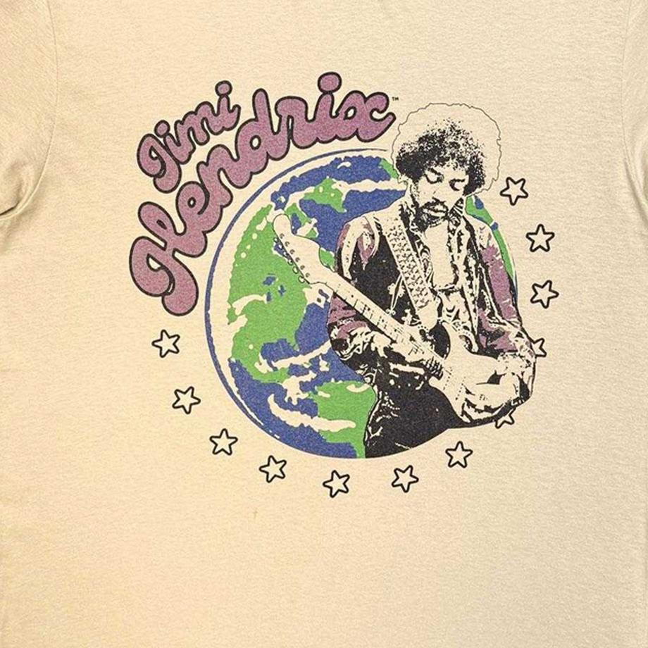 Jimi Hendrix T-Shirt à Imprimé Graphique  