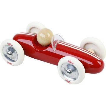 Voiture Grand Prix vintage MM rouge, Vilac