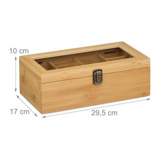 Northix Teebox mit 10 Fächern  