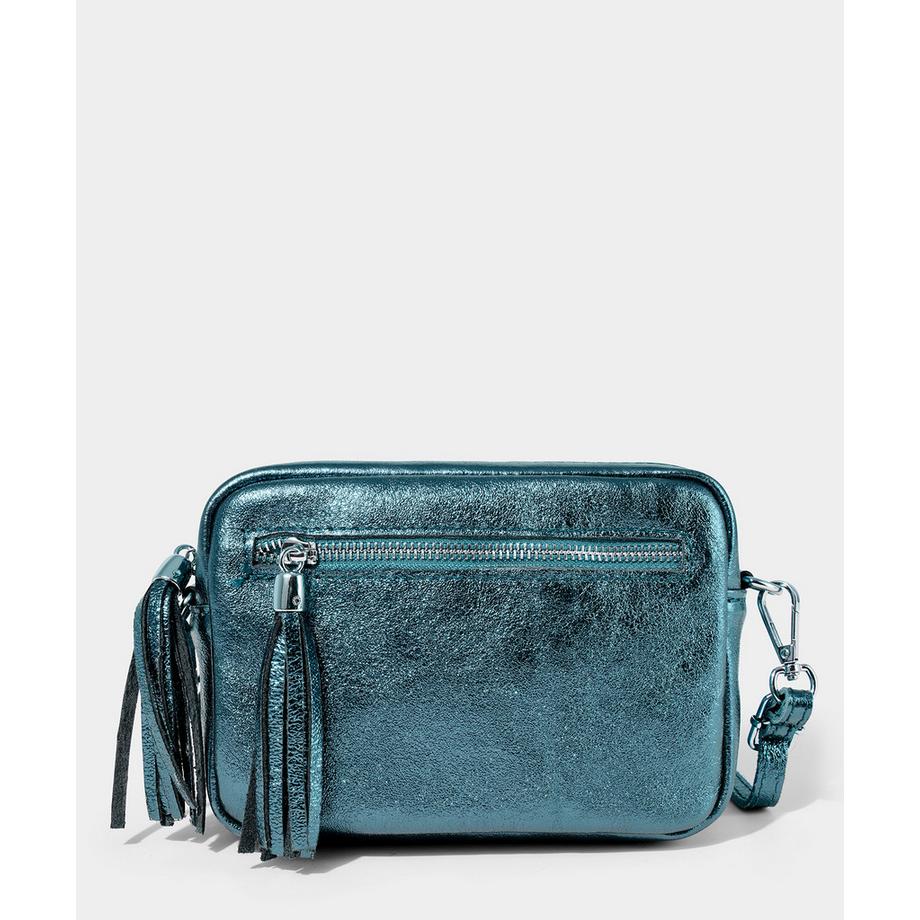 Mini-Crossbody-Tasche aus Leder