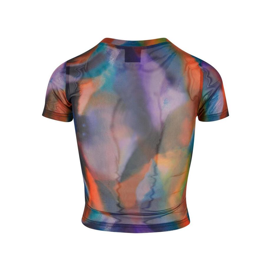 URBAN CLASSICS All Over Print Mesh T-Shirt  