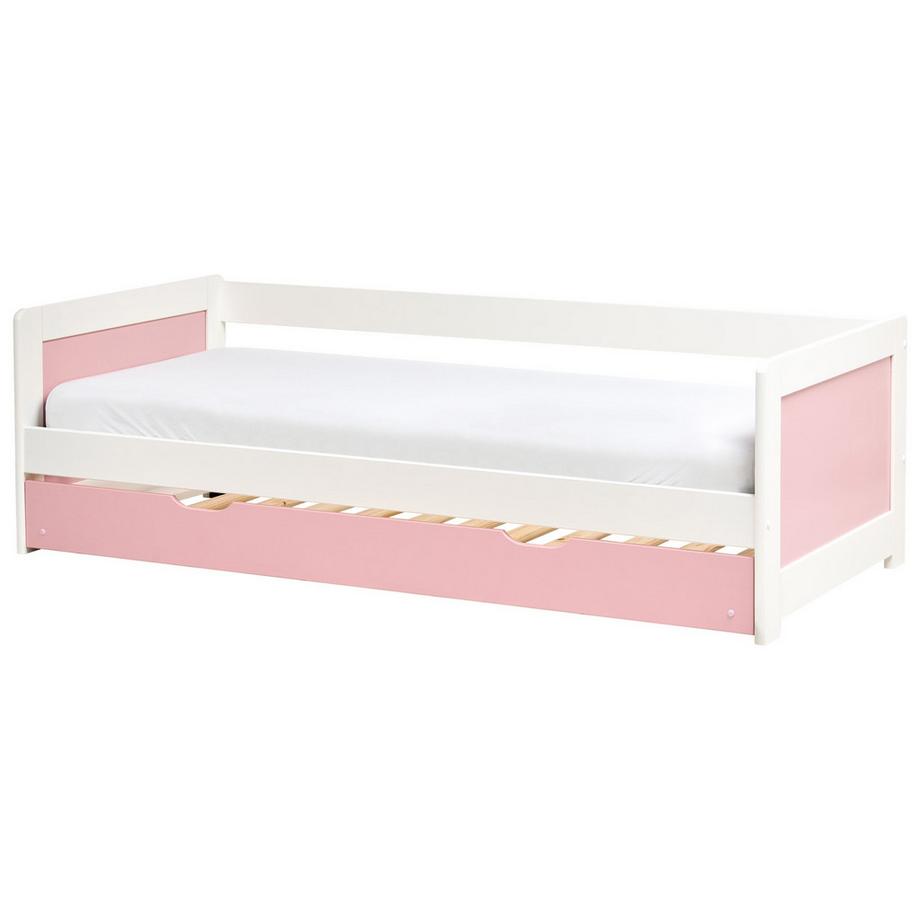 Beliani Lit gigogne en Bois de pin Scandinave GRAVELINES  