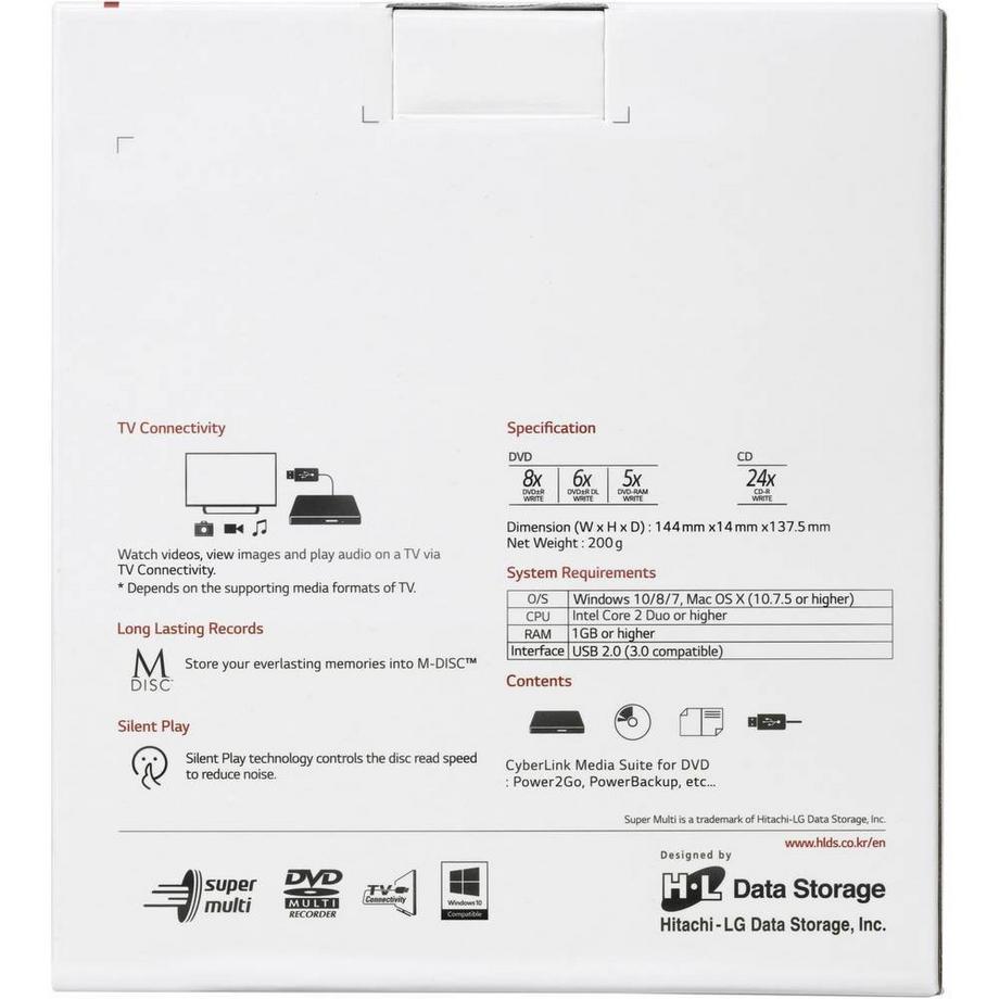HL Data Storage  DVD-Brenner Extern 