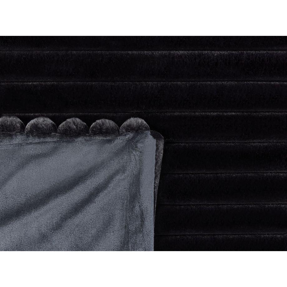 Beliani Rakya Couvre-lit Moderne en Fausse Fourrure  