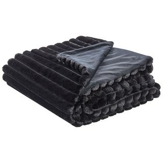 Beliani Rakya Copriletto Moderno in Pelliccia Sintetica  