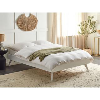 Beliani Bett mit Lattenrost aus MDF-Platte Retro BERRIC  