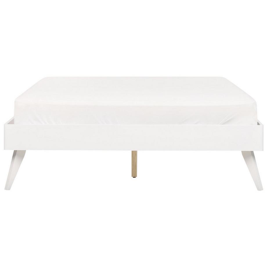 Beliani Lit sans tête de lit en MDF Rétro BERRIC  