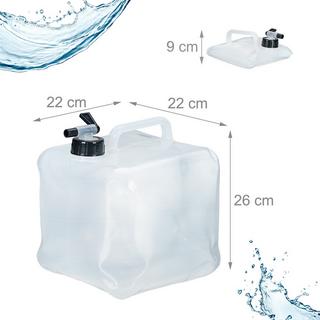 B2X  Zusammenklappbarer Wasserbehälter mit 4 Behältern 