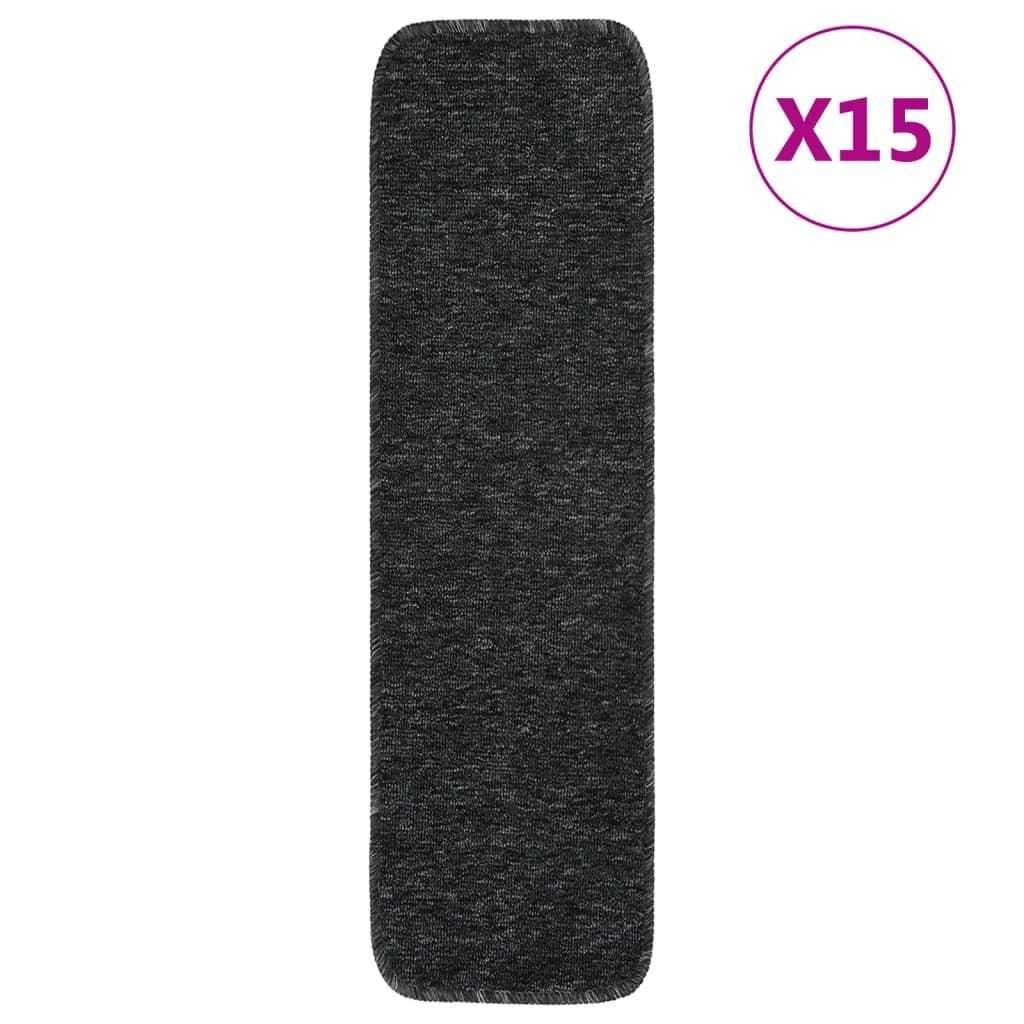 VidaXL Tapis d'escalier plastique  