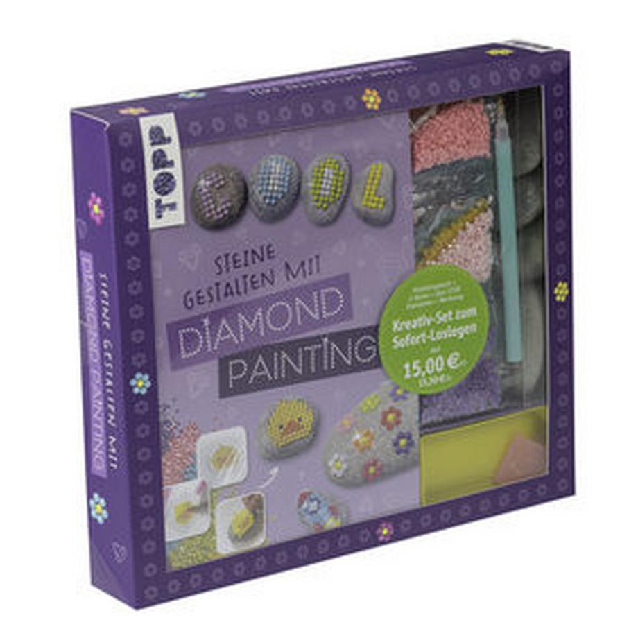 Frech  Kreativ-Set Steine gestalten mit Diamond Painting 