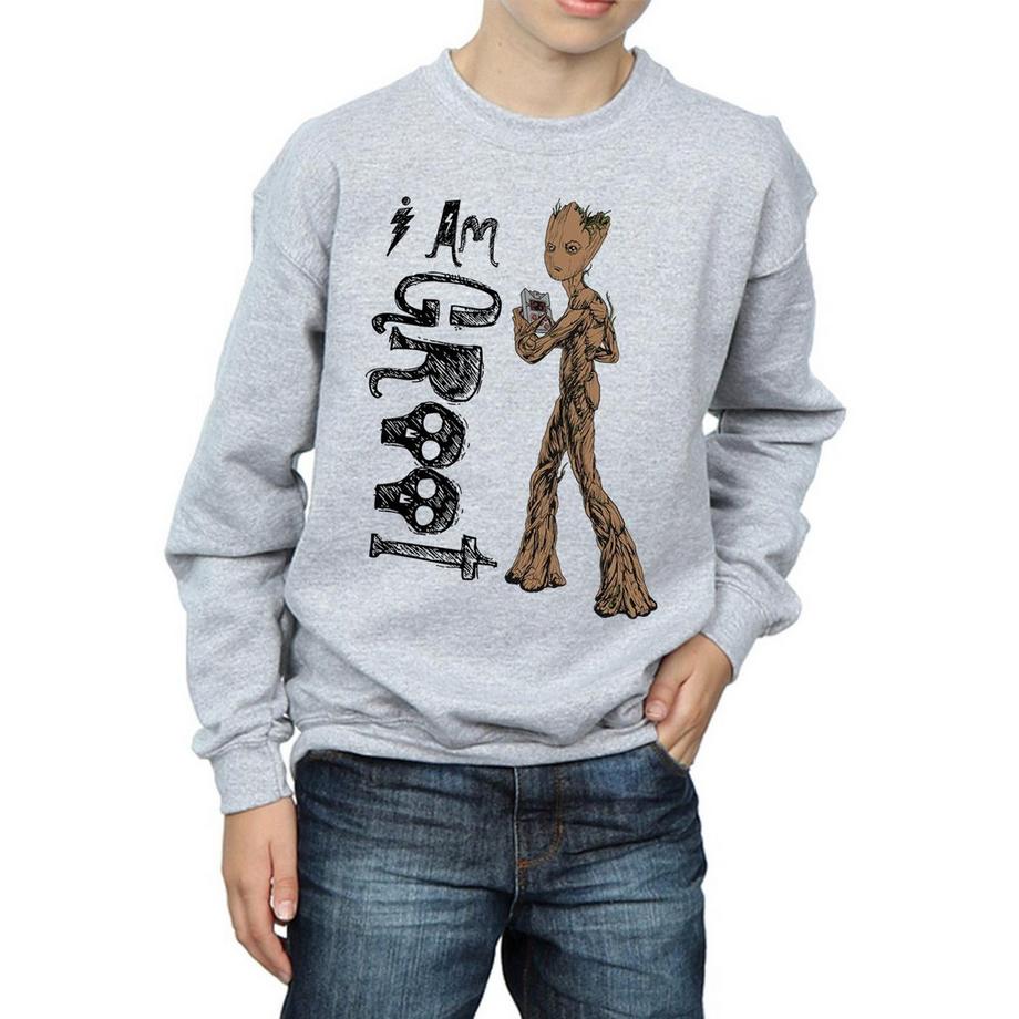 MARVEL  Avengers Infinity War I Am Teenage Groot Sweatshirt 