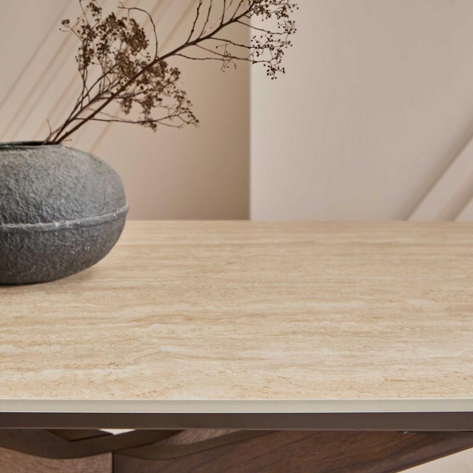 Calicosy Keramiktisch mit Verlängerungen L180 cm - TIVOLI  