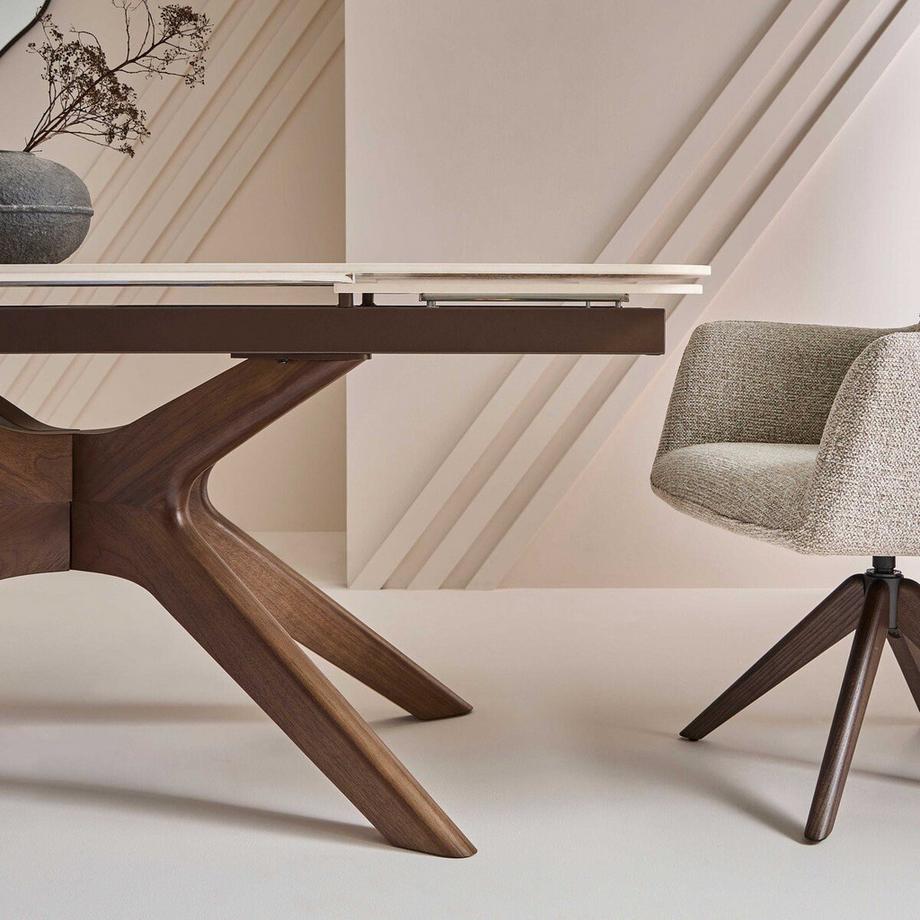 Calicosy Keramiktisch mit Verlängerungen L180 cm - TIVOLI  