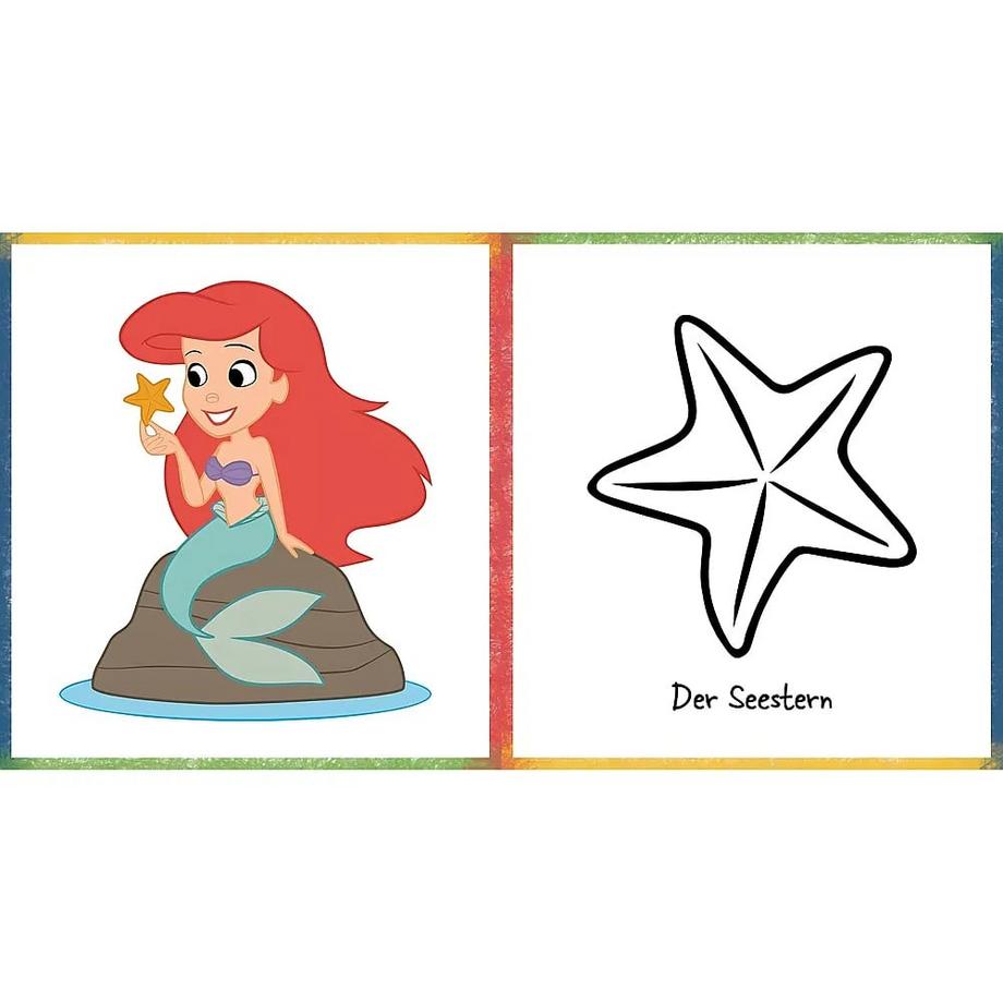 Mein erstes Disney Buch: Mein erstes Malbuch Kein Autor Couverture rigide 