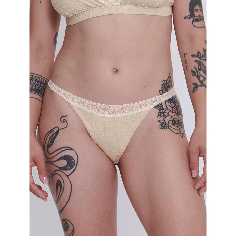 sloggi Go Ribbed Tanga 2er Pack  