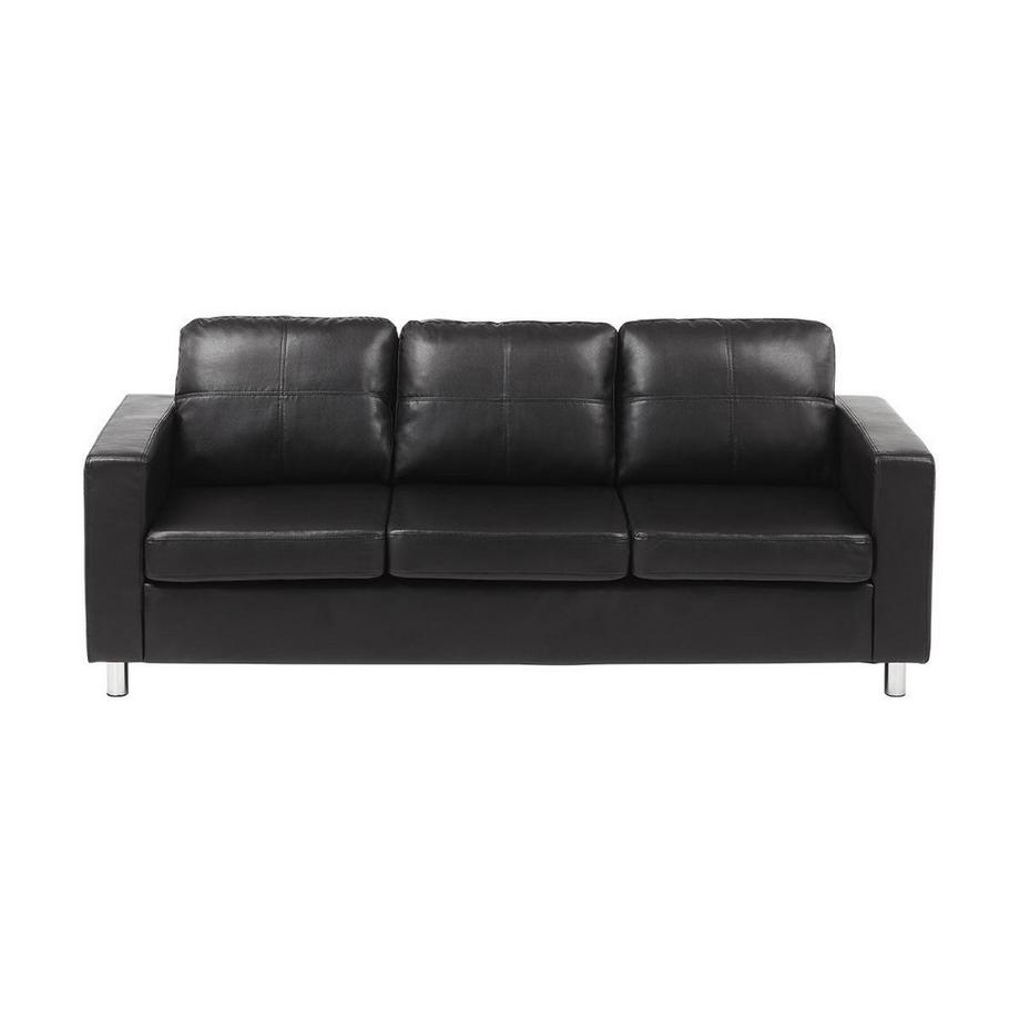 Vente-unique Canapé 3 places en simili ACKLEY  