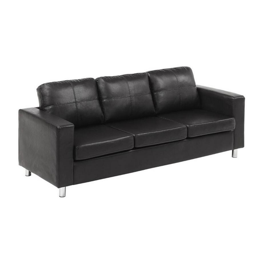 Vente-unique Canapé 3 places en simili ACKLEY  