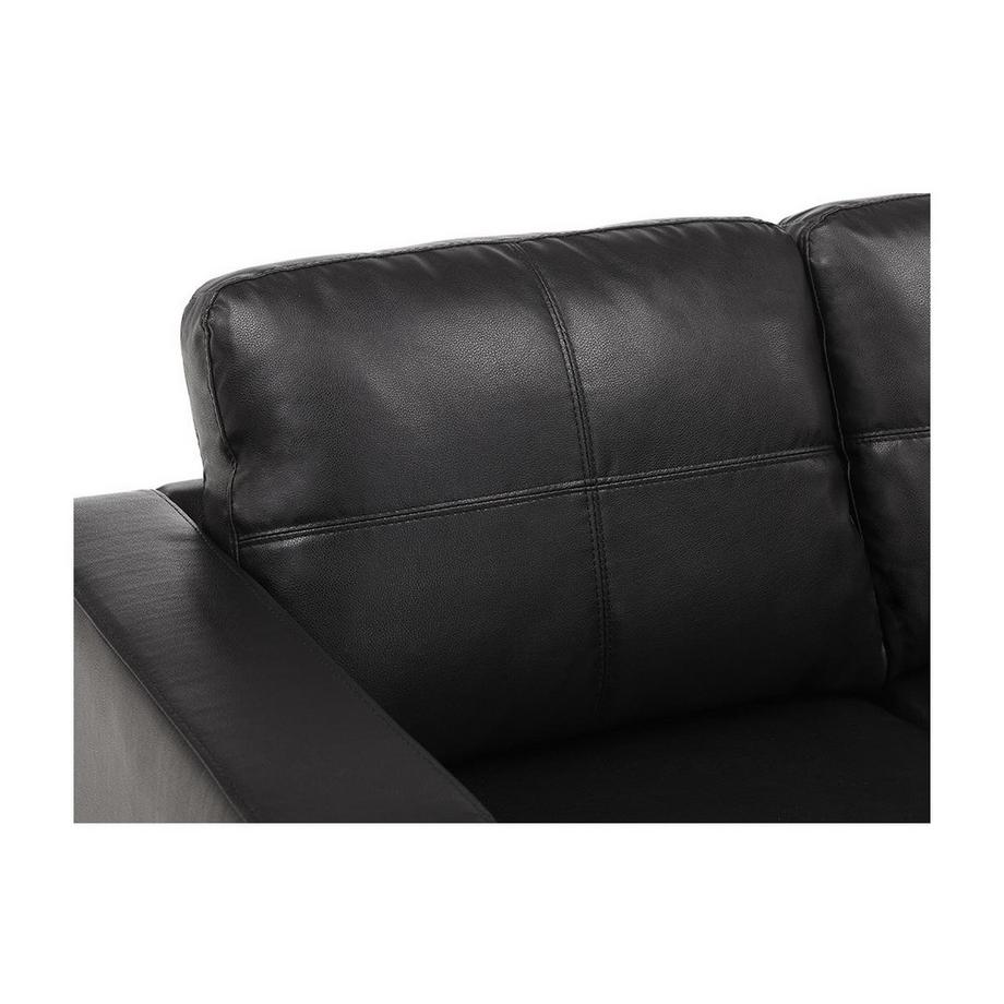 Vente-unique Canapé 3 places en simili ACKLEY  