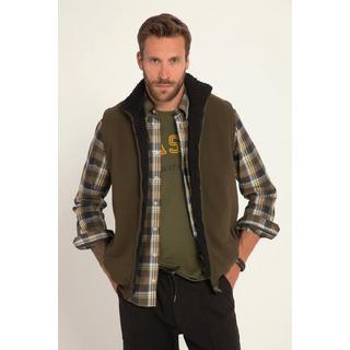 JP1880  Gilet molletonné à col montant, doublure polaire, label OEKO-TEX, disponible jusqu'au 8 XL 