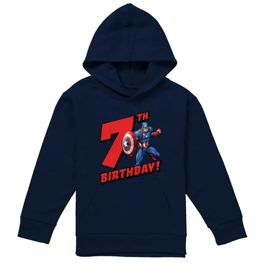 Kapuzenpullover, Zum Überziehen, 7. Geburtstag