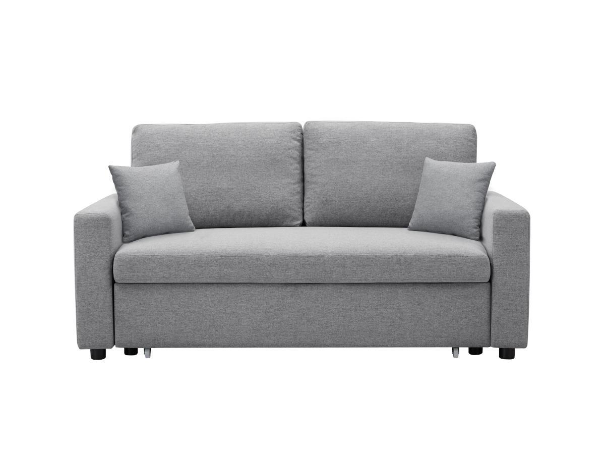 Vente-unique Schlafsofa 3Sitzer INIZOR Stoff  