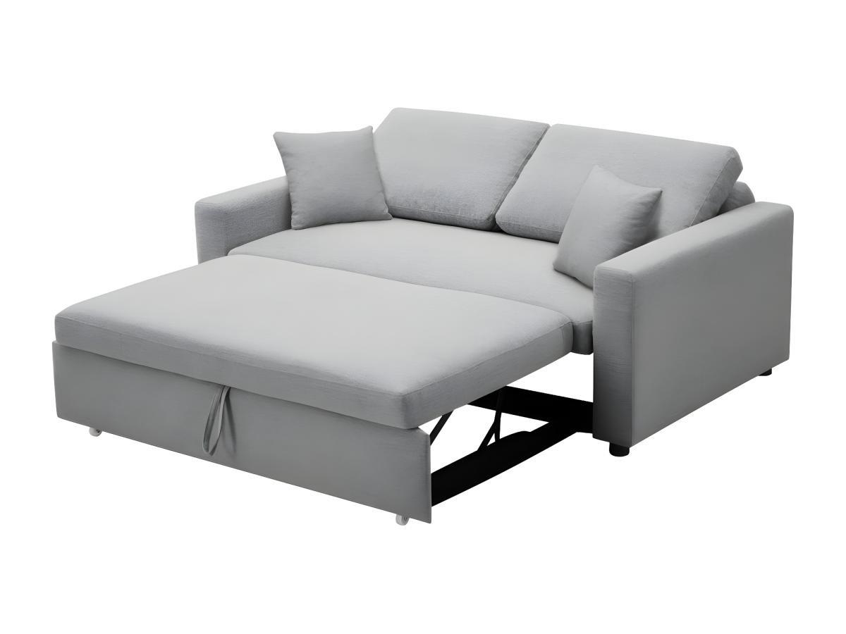 Vente-unique Schlafsofa 3Sitzer INIZOR Stoff  